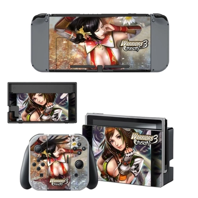 Warriors Orochi 3 decal skin for Nintendo Switch Console a.. Warriors Orochi 3 decal skin for Nintendo Switch Console a..