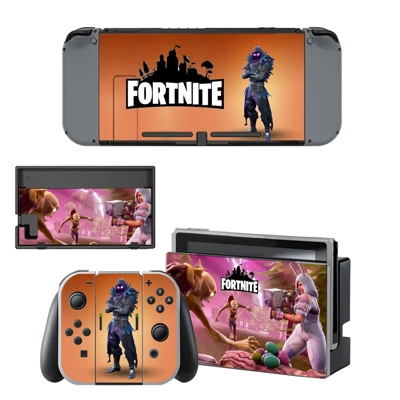 Fortnite decal skin for Nintendo Switch Console and Controllers