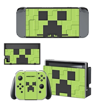 Mincraft decal skin for Nintendo Switch Console and Controllers