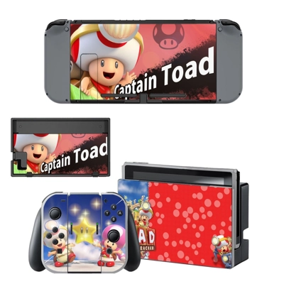Captain Toad decal skin for Nintendo Switch Console and Controllers