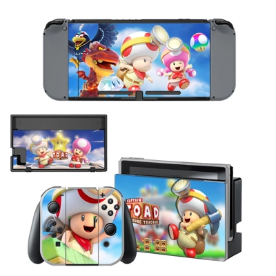 Captain Toad decal skin for Nintendo Switch Console and Co.. Captain Toad decal skin for Nintendo Switch Console and Co..