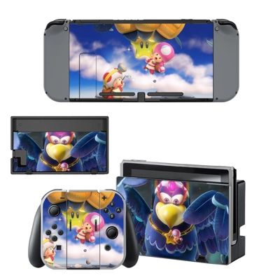 Captain Toad decal skin for Nintendo Switch Console and Co.. Captain Toad decal skin for Nintendo Switch Console and Co..