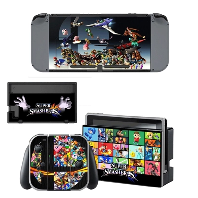 Super Smash Bros decal skin for Nintendo Switch Console an.. Super Smash Bros decal skin for Nintendo Switch Console an..