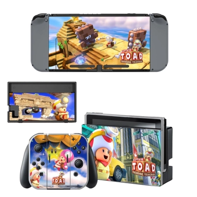 Captain Toad decal skin for Nintendo Switch Console and Controllers