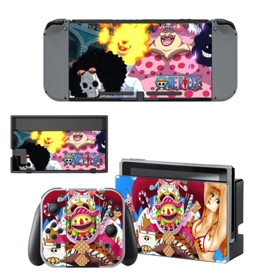 Onepiece decal skin for Nintendo Switch Console and Controllers