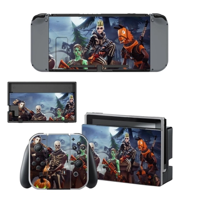 Fortnite decal skin for Nintendo Switch Console and Controllers