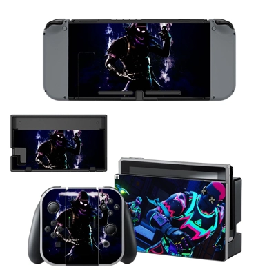 Fortnite decal skin for Nintendo Switch Console and Controllers