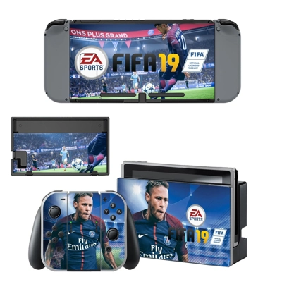 FIFA 19 Neymer decal skin for Nintendo Switch Console and Controllers