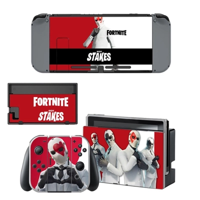 Fortnite decal skin for Nintendo Switch Console and Controllers