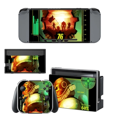 Fallout 76 decal skin for Nintendo Switch Console and Cont..