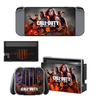 Call of duty black ops 4 decal skin for Nintendo Switch Console and Controllers