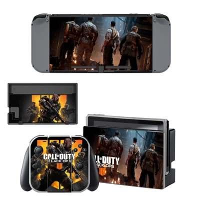 Call of duty black ops 4 decal skin for Nintendo Switch Console and Controllers
