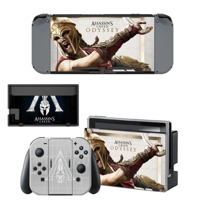 Assassins Creed Odyssey decal skin for Nintendo Switch Console and Controllers
