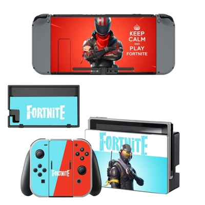 Fortnite decal skin for Nintendo Switch Console and Controllers