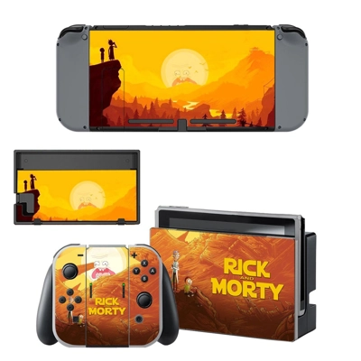 Rick and Morty decal skin for Nintendo Switch Console and ..