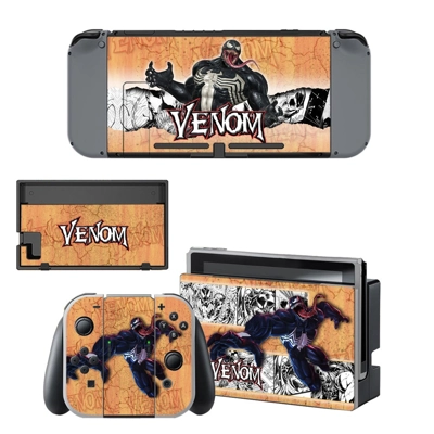 Venom decal skin for Nintendo Switch Console and Controllers