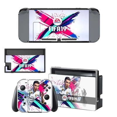 FIFA 19 decal skin for Nintendo Switch Console and Controllers