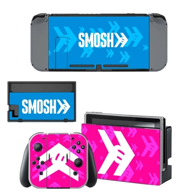 Smosh decal skin for Nintendo Switch Console and Controllers
