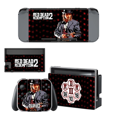 Red Dead Redemption 2 decal skin for Nintendo Switch Conso..