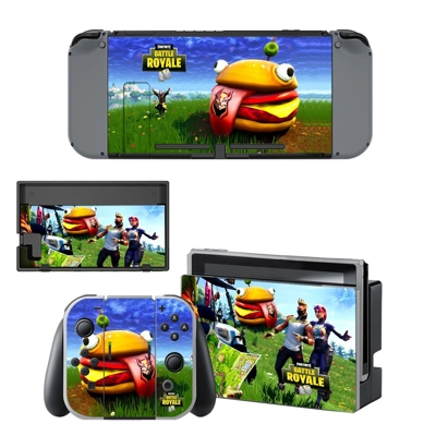 Fortnite battle Royale decal skin for Nintendo Switch Console and Controllers