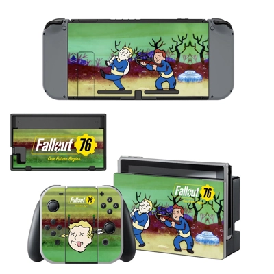 Fallout 76 decal skin for Nintendo Switch Console and Controllers