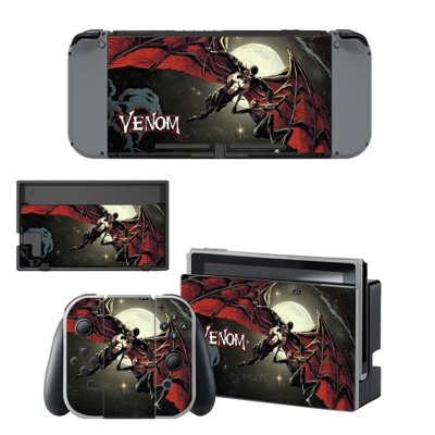 Venom decal skin for Nintendo Switch Console and Controllers Venom decal skin for Nintendo Switch Console and Controllers