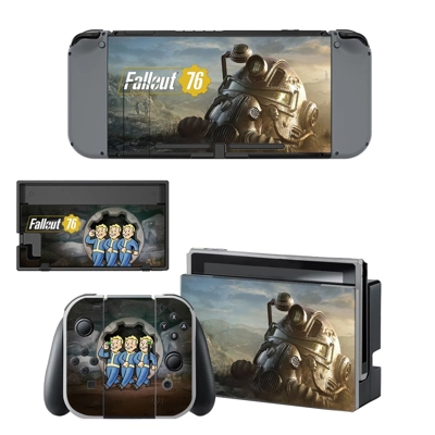 Fallout 76 decal skin for Nintendo Switch Console and Controllers