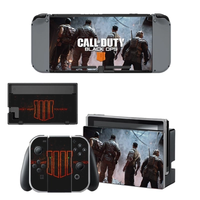 Call of Duty Black ops 4 decal skin for Nintendo Switch Console and Controllers