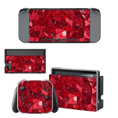 Tech wallpaper decal skin for Nintendo Switch Console and Controllers