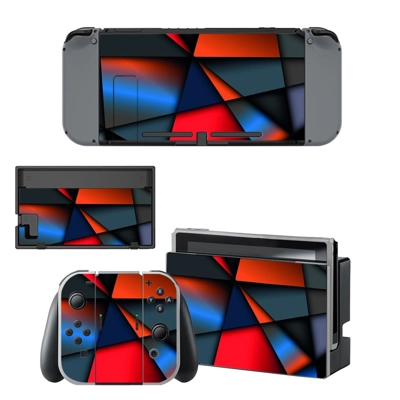 Tech wallpaper decal skin for Nintendo Switch Console and Controllers