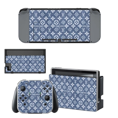 Supreme decal skin for Nintendo Switch Console and Controllers