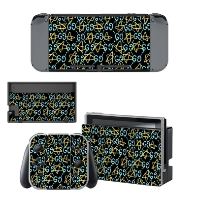 Pentagram decal skin for Nintendo Switch Console and Controllers