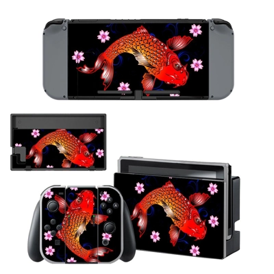 Fish pattern decal skin for Nintendo Switch Console and Controllers