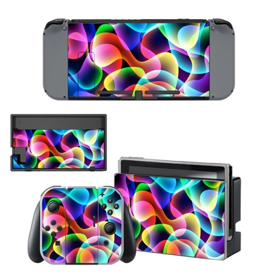 Tech wallpaper decal skin for Nintendo Switch Console and Controllers