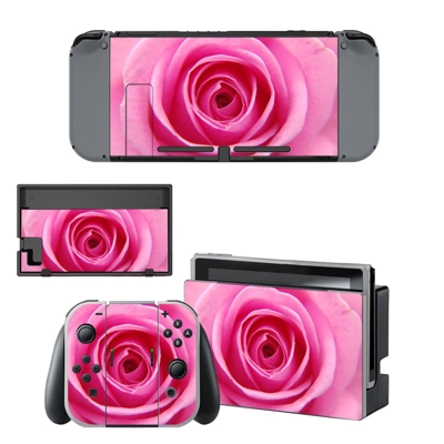 Rose decal skin for Nintendo Switch Console and Controllers