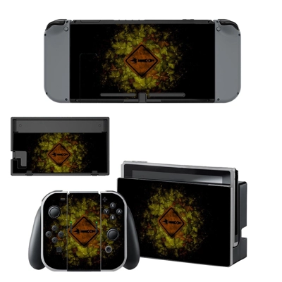 Tech wallpaper decal skin for Nintendo Switch Console and Controllers