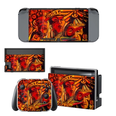 Ortega maila decal skin for Nintendo Switch Console and Controllers