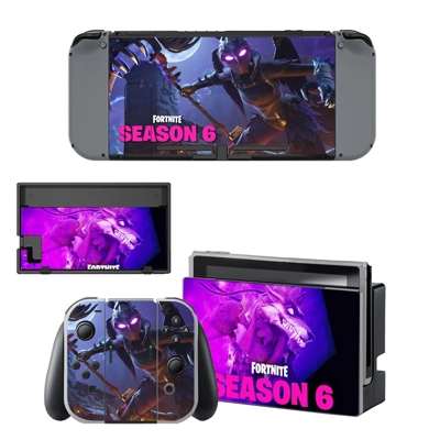 Fortnite decal skin for Nintendo Switch Console and Controllers