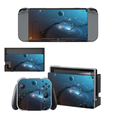 Space objects decal skin for Nintendo Switch Console and Controllers