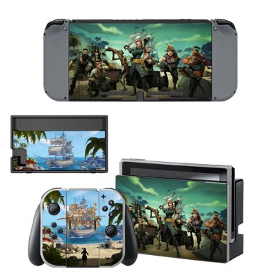 Sea of Thieves decal skin for Nintendo Switch Console and Controllers