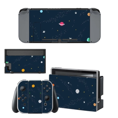 Space Clipart decal skin for Nintendo Switch Console and Controllers