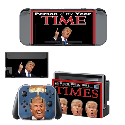 Donald Trump decal skin for Nintendo Switch Console and Controllers