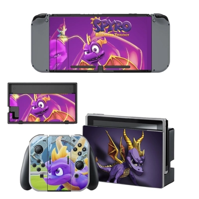 Spyro decal skin for Nintendo Switch Console and Controllers