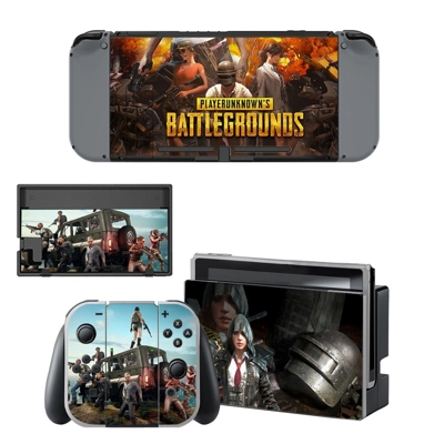Playerunknown's Battlegrounds decal skin for Nintendo Switch Console and Controllers