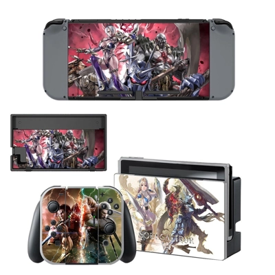 Soulcalibur 6 decal skin for Nintendo Switch Console and Controllers