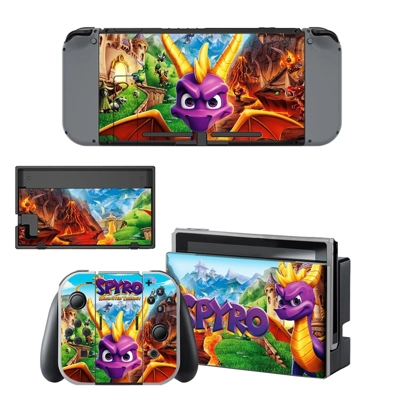 Spyro decal skin for Nintendo Switch Console and Controllers