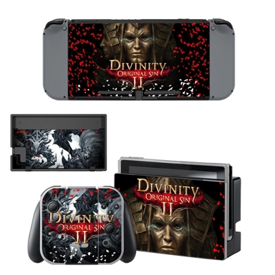 Divinity original sin 2 decal skin for Nintendo Switch Console and Controllers