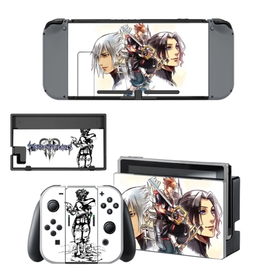 Kingdom Hearts 3 decal skin for Nintendo Switch Console and Controllers