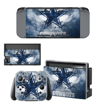 Dallas Cowboys decal skin for Nintendo Switch Console and Controllers