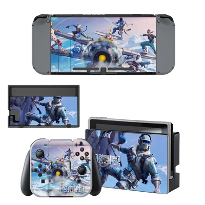 Fortnite decal skin for Nintendo Switch Console and Controllers